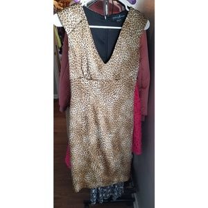 Marciano leopard print dress